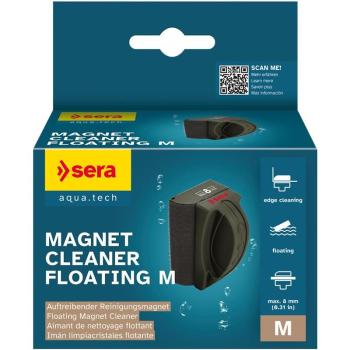 ARDEBO.de sera Magnet Cleaner Floating M 8 mm Glass