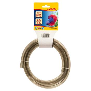 ARDEBO.de sera Schlauch 9/12 grau 2,5 m