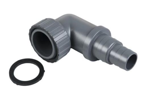 ARDEBO.de sera pond 90°-Wassereinlaufstutzen - Ersatzteil für UV-C-System 55 W 