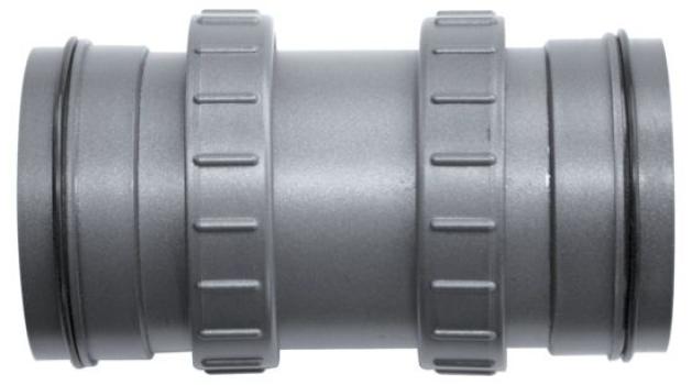 ARDEBO.de sera pond Hauptrohr mit Schraubringen - Ersatzteil für UV-C-System 55 W 