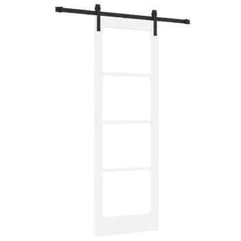 Schiebetür mit Bausatz 'ORKDAL'Weiß 73,5x211 cm