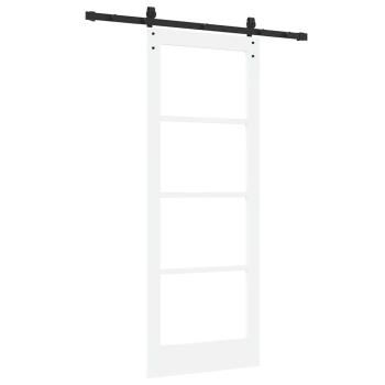 Schiebetür mit Hardware-Set 'ORKDAL'Weiß 78x202 cm