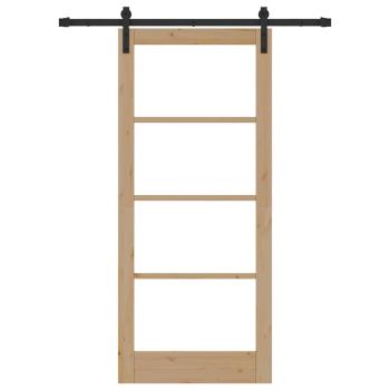 Schiebetür mit Hardware-Set 'ORKDAL'86x198,5 cm