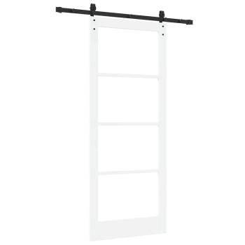 Schiebetür mit Beschlagsatz 'ORKDAL'Weiß 86x211 cm