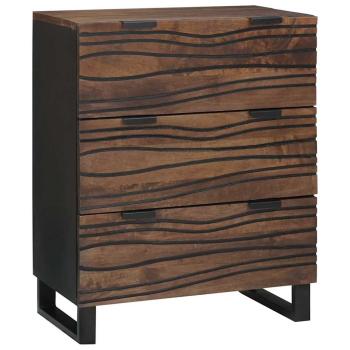 ARDEBO.de - Sideboard 60x33,5x75 cm Massivholz Mango
