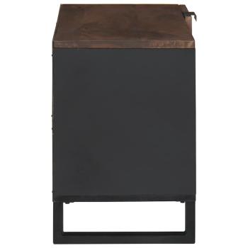 TV-Schrank 80x31,5x46 cm Massivholz Mangou & Engineering Holz