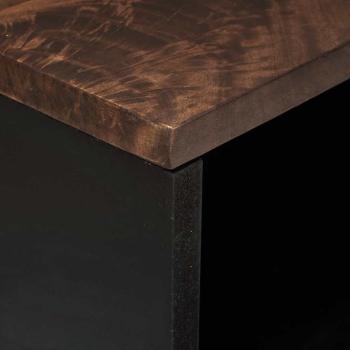 TV-Schrank 80x31,5x46 cm Massivholz Mangou & Engineering Holz