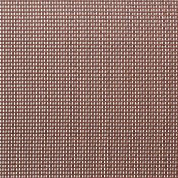 3-teiliges Garten Bistro Set Braun Textilene und Stahl