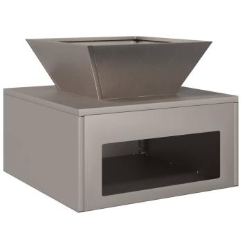 Feuerstelle 50x50x40 cm Cortenstahl