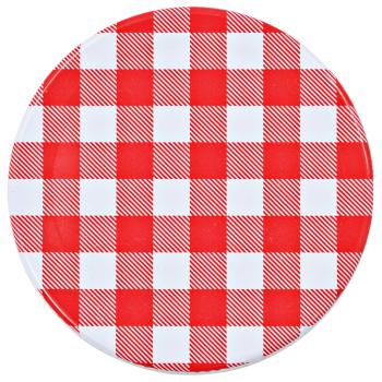 Marmeladengläser mit Weißen/Roten Deckeln 48 Stk. 110 ml