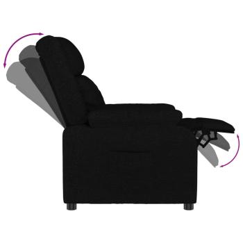 Relaxsessel Schwarz Stoff