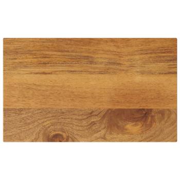 ARDEBO.de - Tischplatte 50x20x2,5 cm Rechteckig Massivholz Mango