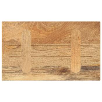 Tischplatte 50x20x2,5 cm Rechteckig Massivholz Mango