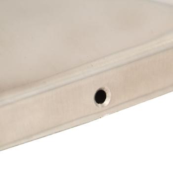 Pfostenkappen 6 Stk. Pyramide Edelstahl 81 x 81 mm