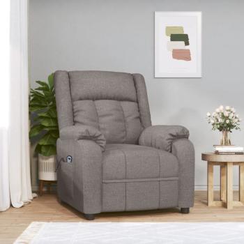 ARDEBO.de - Relaxsessel Elektrisch Taupe Stoff