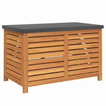 Gartenbox 60x50x55 cm Massivholz Eukalyptus