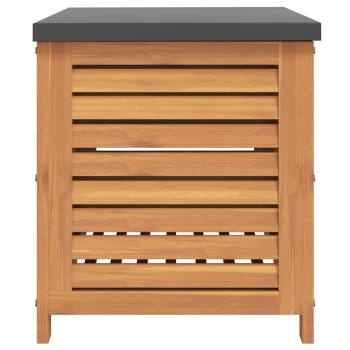 Gartenbox 60x50x55 cm Massivholz Eukalyptus