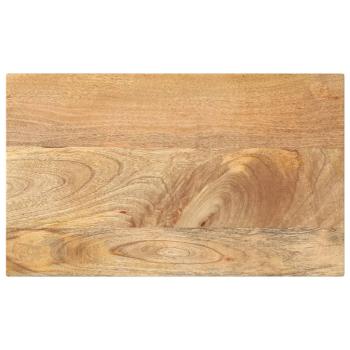 ARDEBO.de - Tischplatte 40x20x2,5 cm Rechteckig Massivholz Mango