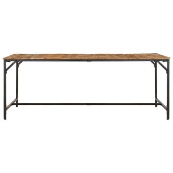 Esstisch 200x100x75 cm Raues Massivholz Mango