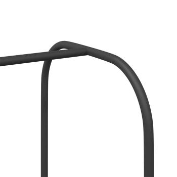 Kleiderständer mit Ablagen Artisan Eiche 100x44x160 cm