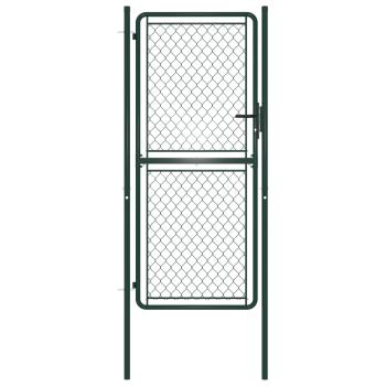 ARDEBO.de - Gartentor Stahl 100×175 cm Grün
