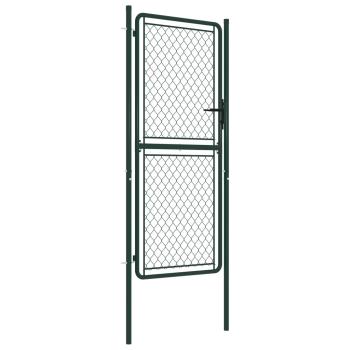Gartentor Stahl 100×175 cm Grün