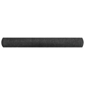 Zaunblende Schwarz 1,2x25 m HDPE 195 g/m²