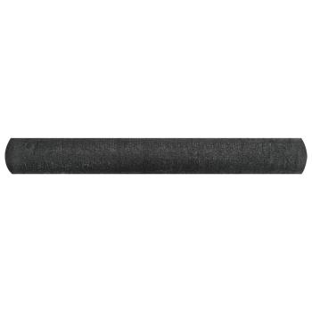 Zaunblende Schwarz 1x25 m HDPE 195 g/m²