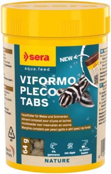 ARDEBO.de sera Viformo Pleco Tabs 100 ml (64 g)