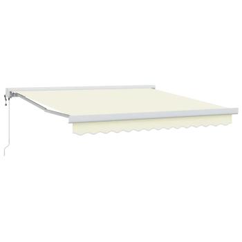 Automatische Einziehbare Markise Creme 300x250 cm