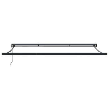 automatische einziehbare Markise mit mehrfarbigen Streifen 400x300 cm