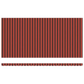 Manuelle einziehbare Markise mit LED in Orange und Braun 600x300 cm