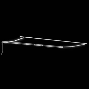 Automatische Einziehbare Markise mit LED Mehrfarbigen Streifen 600x300 cm