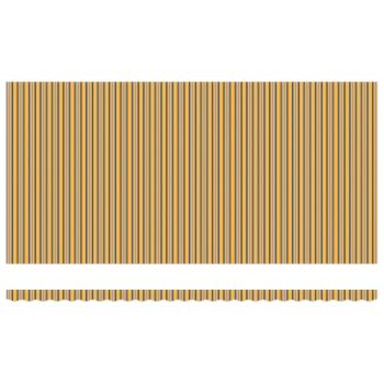 Manuelle einziehbare Markise mit bunten Streifen 600x350 cm