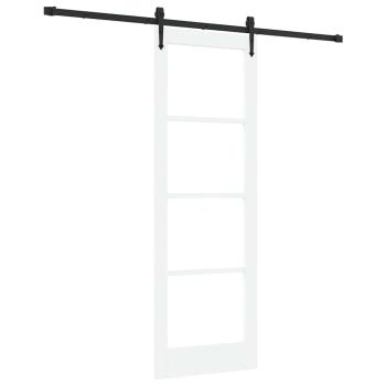 Schiebetür mit Beschlagset 'ORKDAL'Weiß 73,5x211 cm