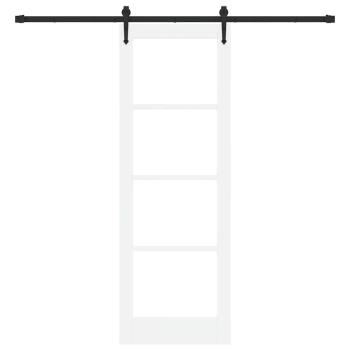 Schiebetür mit Beschlagset 'ORKDAL'Weiß 73,5x211 cm