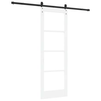Schiebetür mit Beschlagset 'ORKDAL'Weiß 73,5x211 cm