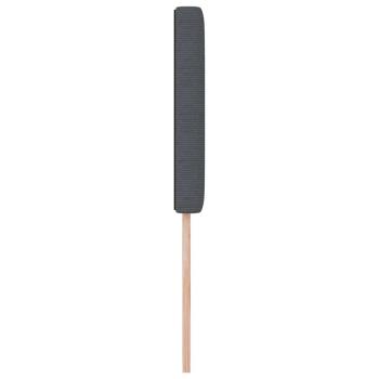 LED Kopfteil Einfarbig Dunkelgrau 90 cm Cordstoff