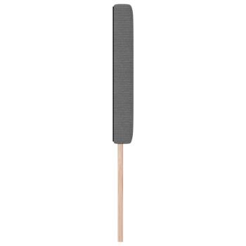 LED Kopfteil Schlichtes Design Hellgrau 80 cm Cordstoff