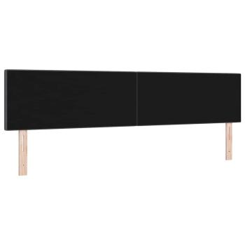 LED Kopfteil Einfarbig Dunkelgrau 100 cm Cordstoff