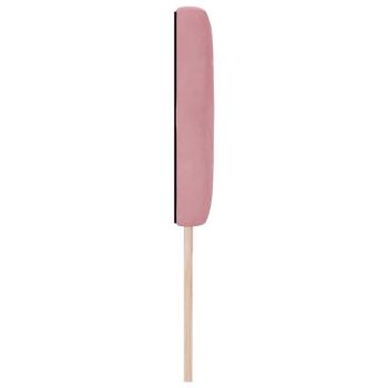 LED Kopfteil mit Kristallknopf-Bespanntheit Rosa 90 cm Samt