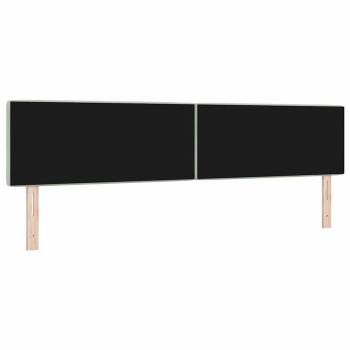 LED Kopfteil mit Kristallknopf-Tufting Hellgrau 100 cm Samt