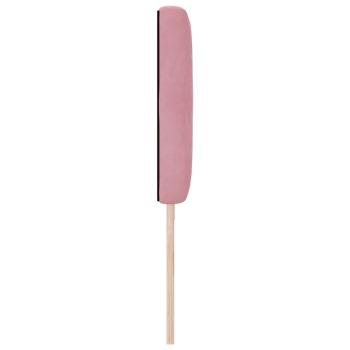 LED Kopfteil Kristallknopf Gepolstert Rosa 100 cm Samt