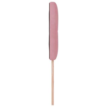 LED Kopfteil mit Knopfheftung Rosa 80 cm Samt