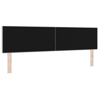 LED Kopfteil mit Knopfheftung Hellgrau 90 cm Samt