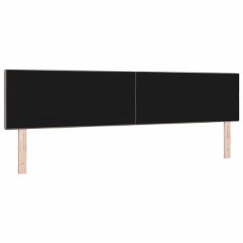 LED Kopfteil mit Knopfheftung Taupe 100 cm Stoff