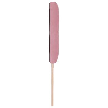 LED Kopfteil mit Knopfheftung Rosa 100 cm Samt