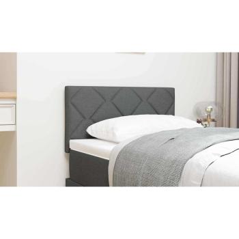 LED Kopfteil Grau 80 cm Stoff