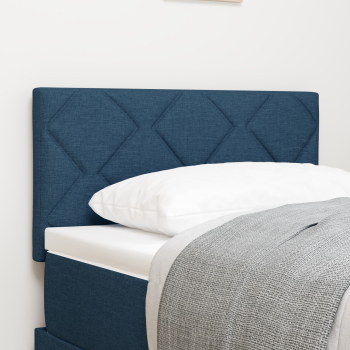 LED Kopfteil Blau 80 cm Stoff
