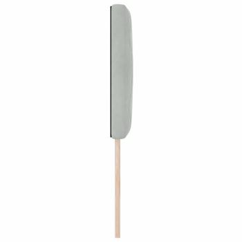 LED Kopfteil Hellgrau 80 cm Samt